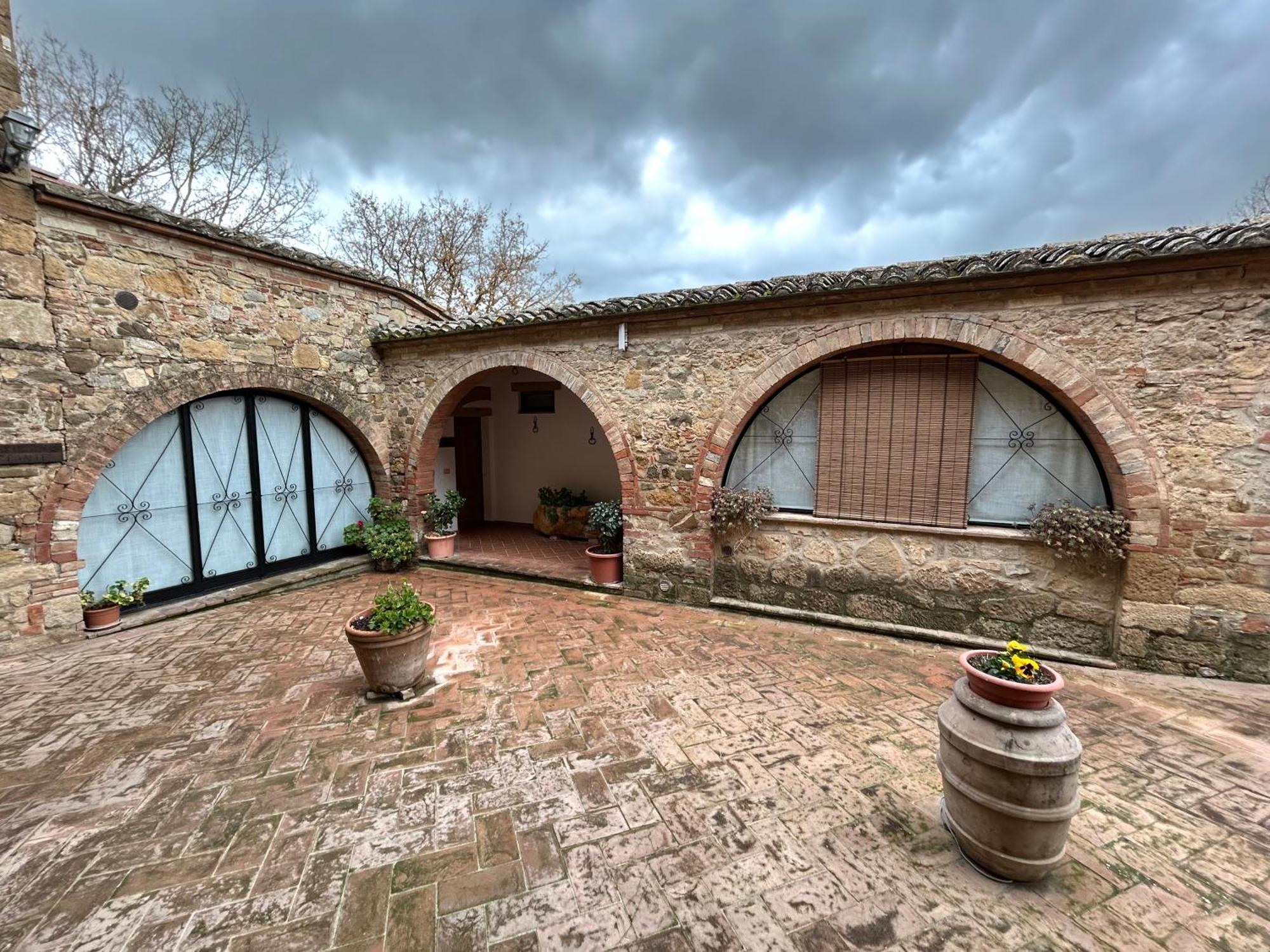 Agriturismo Casalpiano Pienza Bagian luar foto