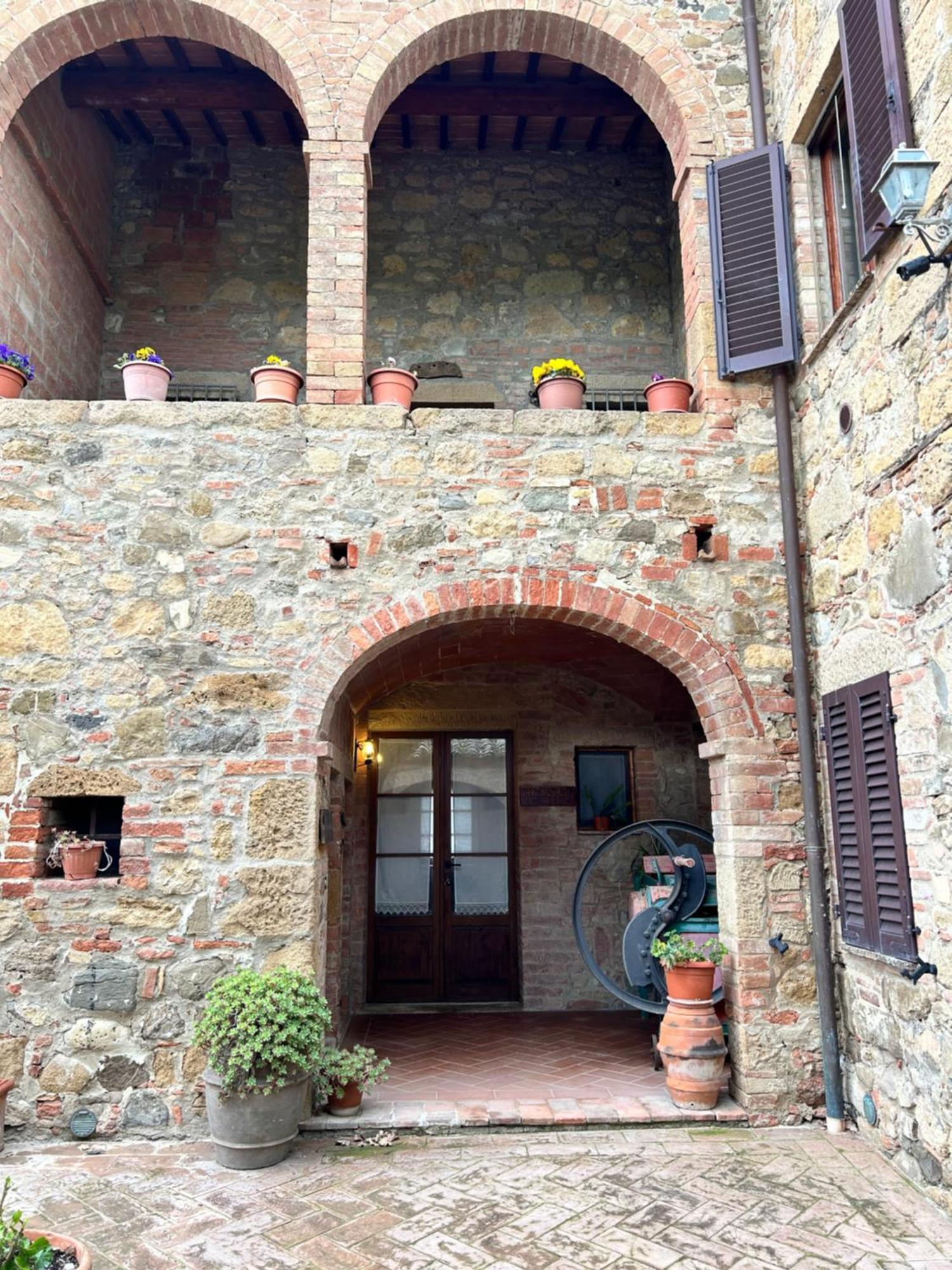 Agriturismo Casalpiano Pienza Bagian luar foto