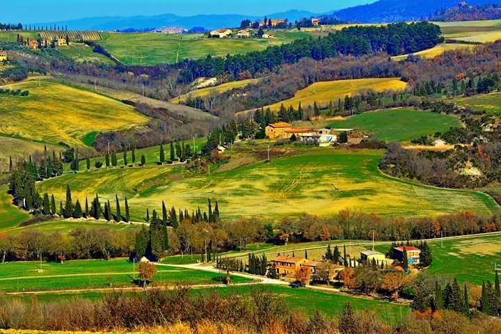 Agriturismo Casalpiano Pienza Bagian luar foto